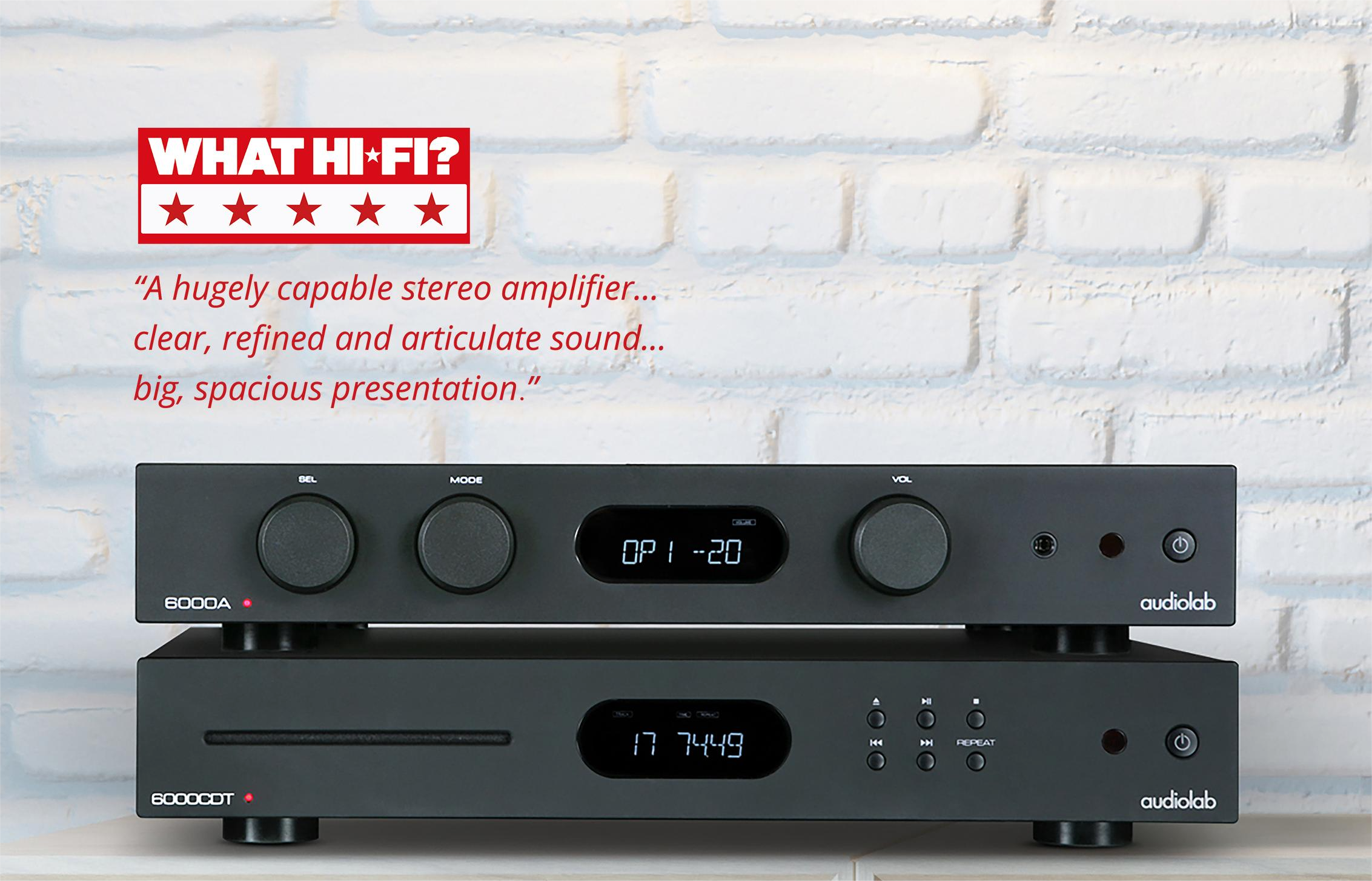 與10萬機(jī)器比肩！Audiolab 6000A躋身What HiFi年度榜單