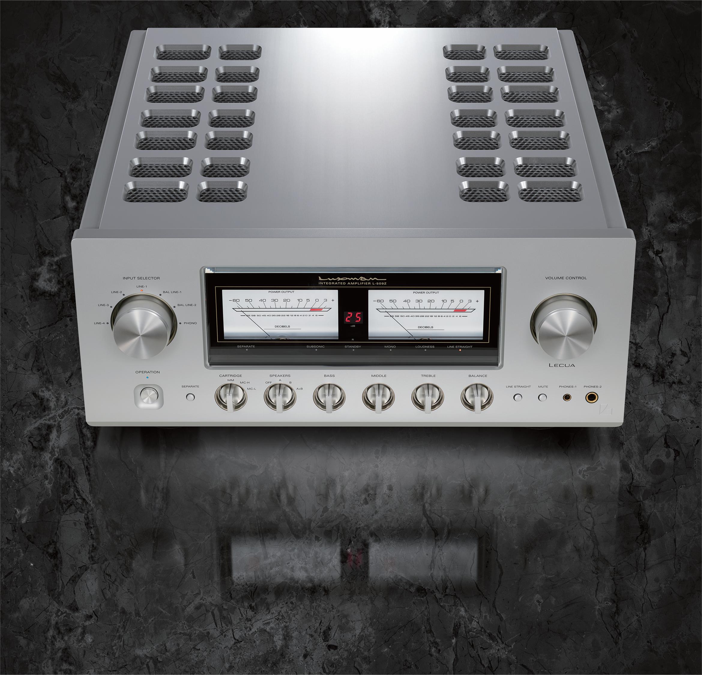 LUXMAN力仕全新旗艦合并擴(kuò)大機(jī)——L-509Z